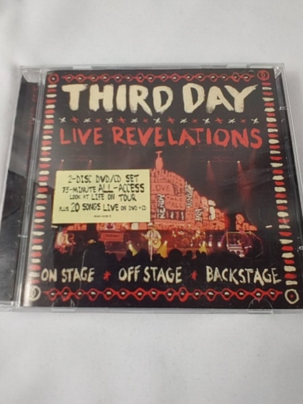 Third Day Live Revelations - Released 2008 - 2 Disc Set DVD/CD - Used